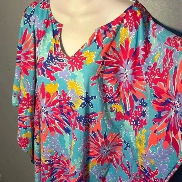 Women’s Lilly Pulitzer Stefani Dress Sippin and Trippin/ Cover Up,‎ size Small - Picture 5 of 5